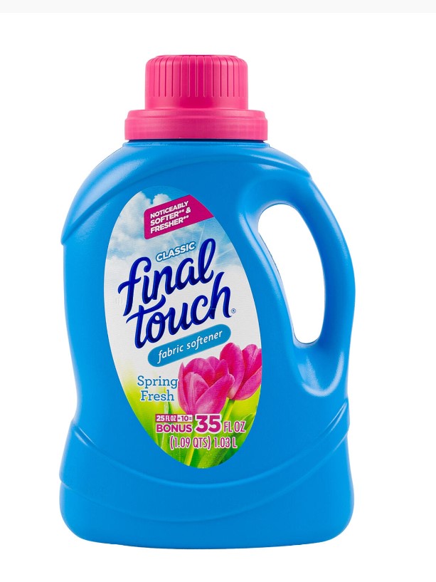 Final Touch Spring Fresh Fabric Softener Oz Costless Wholesale