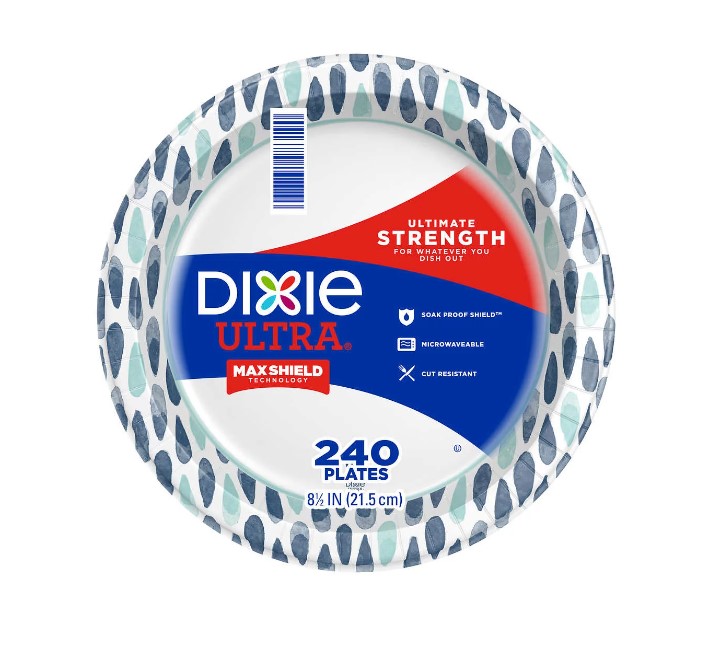 Dixie Ultra Paper Plate 8 5 240 Plates Costless WHOLESALE La