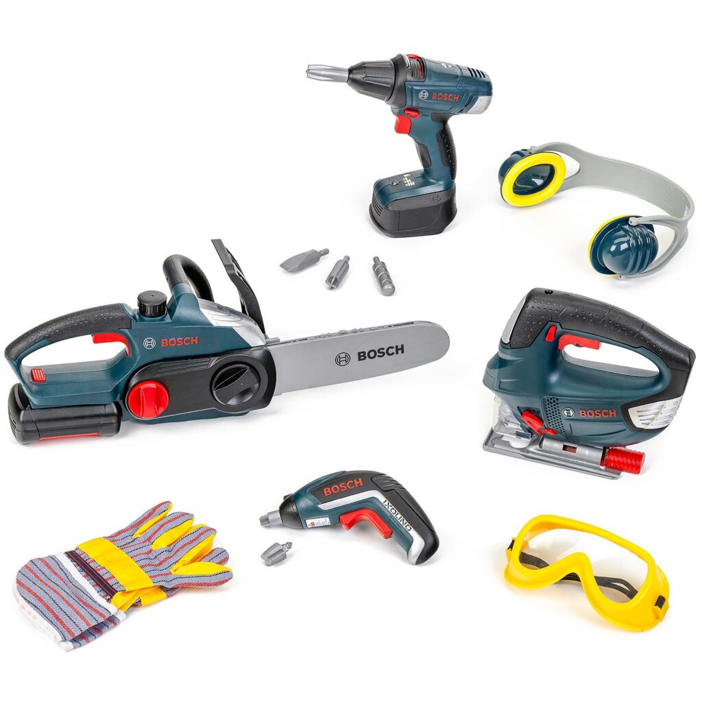 bosch cleaning set toy tesco