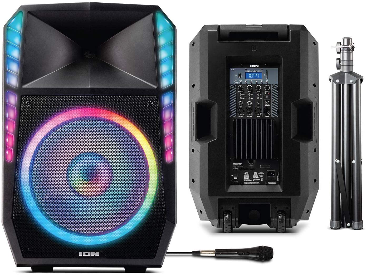 ION Total PA Supreme High-Power Bluetooth Sound System with Lights