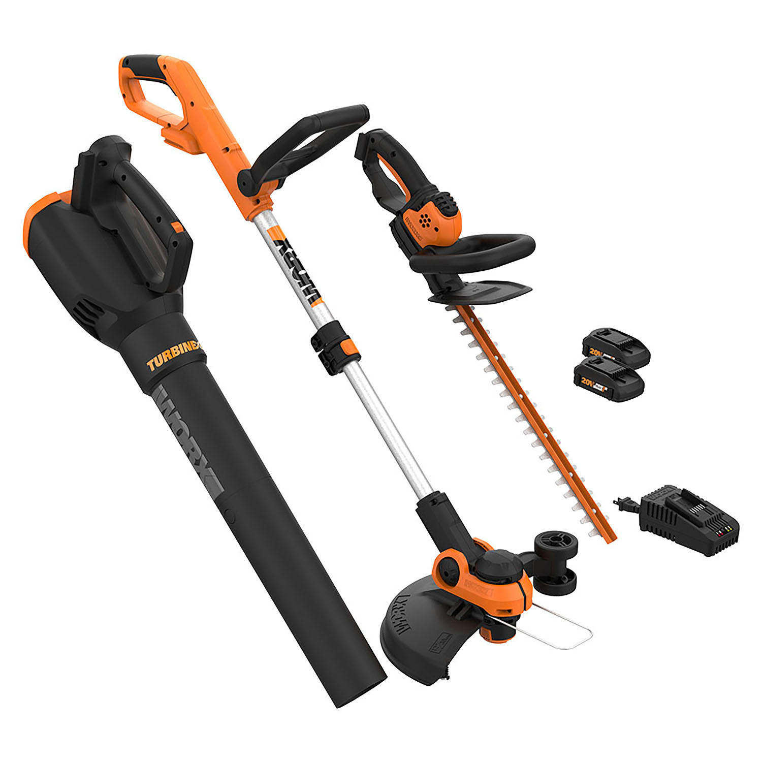 Worx trimmer and online edger combo