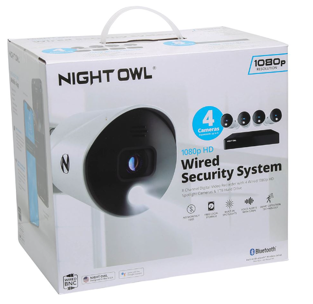 4 camera night owl