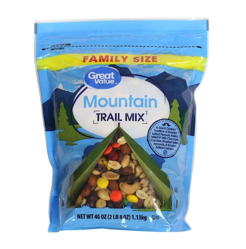 Great Value Mountain Trail Mix 40 Oz - Costless WHOLESALE - Online ...