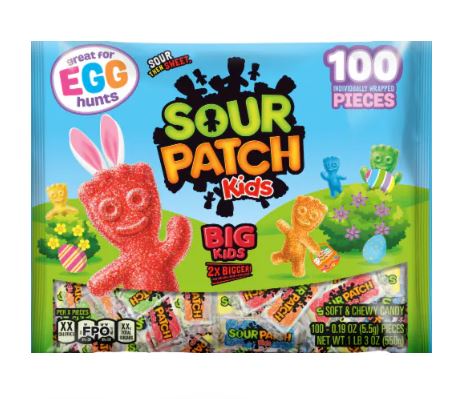 Sour Patch Big Kids Soft & Chewy Easter Candy - Costless WHOLESALE - La ...