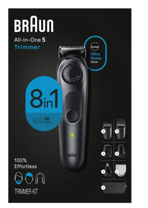 braun 9 in 1 series 5 multigroom kit