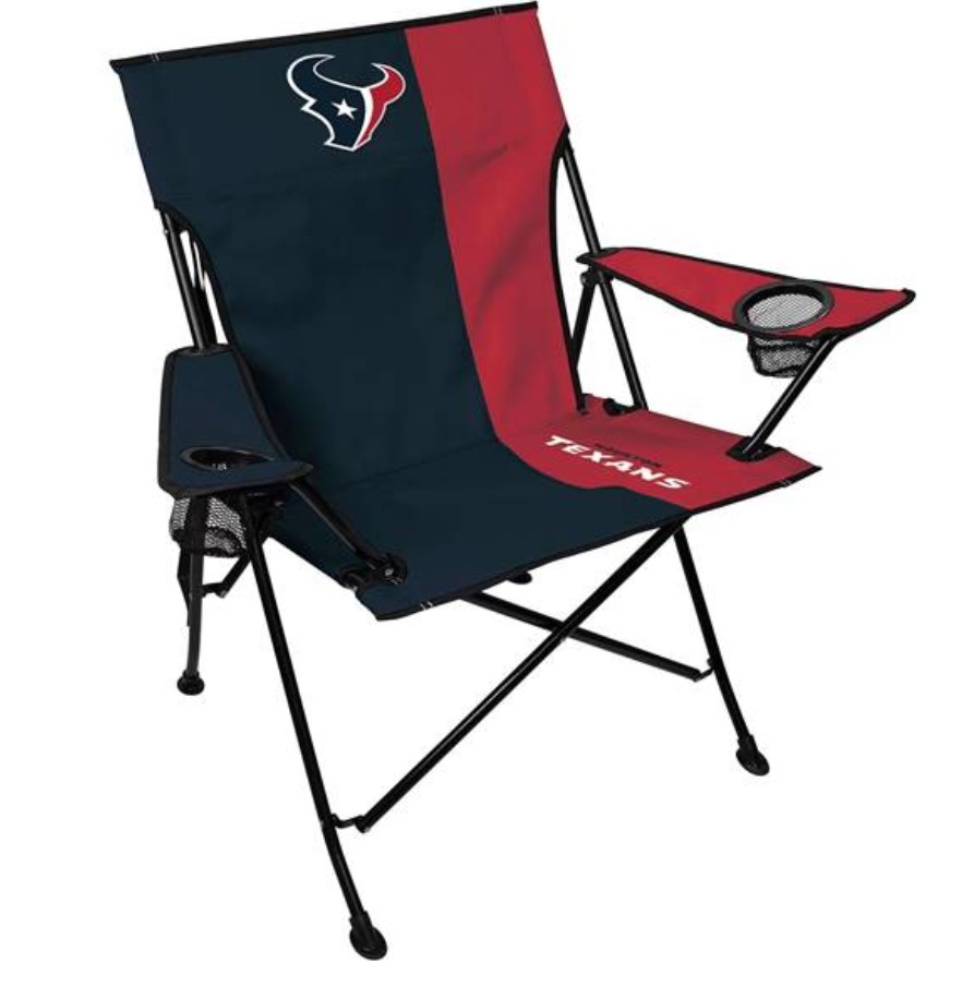 Houston Texans Deluxe Tailgate Chair With Carry Bag - Costless 