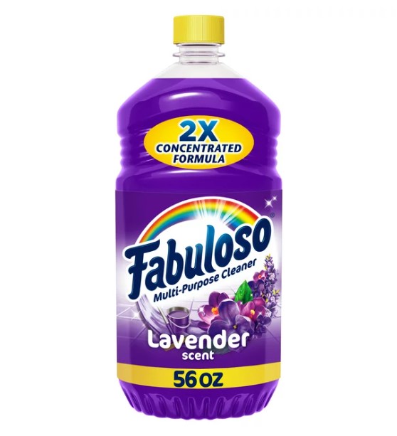 Fabuloso MultiPurpose Cleaner, 2X Concentrated Formula, Lavender Scent