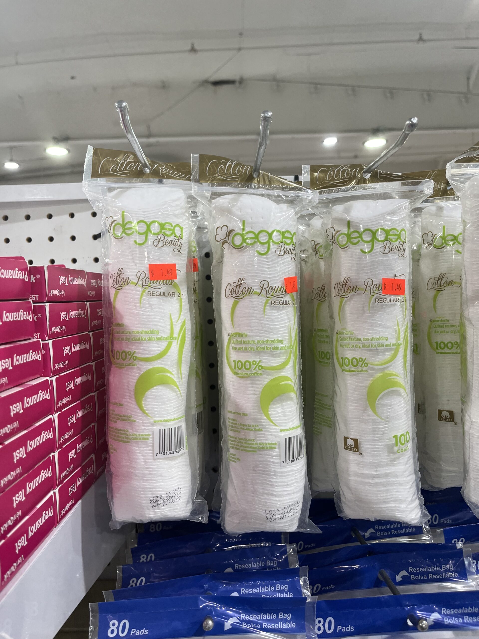 Cost Less Store Degasa Beauty Cotton Rounds, 2