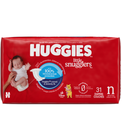 Huggies Snugglers Diapers 31 ct