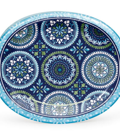 Member's Mark Medallion Mix Oval Paper Plates
