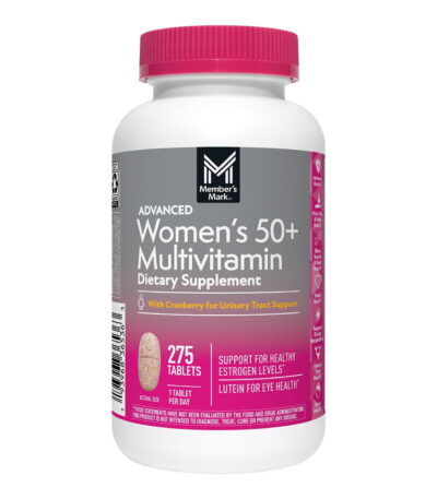 Member's Mark Women's 50+ Multivitamin 275 Tablets