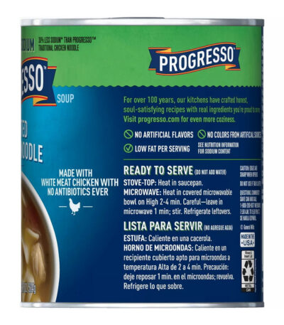 Progresso Reduced Sodium, Roasted Chicken Noodle Soup
