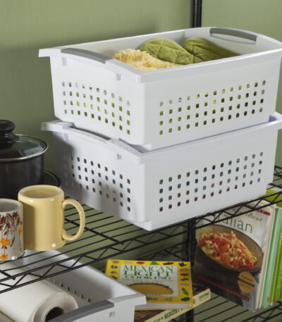 Withe Stacking Basket