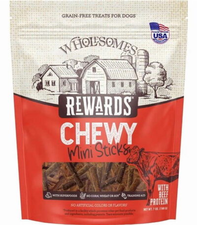 Jerky Treats American Beef Dog Snacks oz