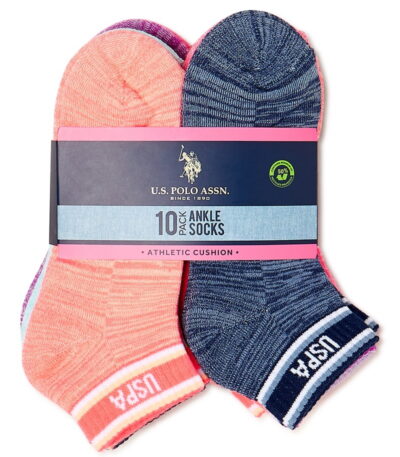 U.S. Polo Assn. Cushion Comfort 6-Pack