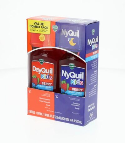 Vicks DayQuil & NyQuil Kids Berry Cold & Cough Medicine Combo