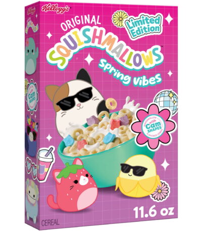 Squishmallows Spring Vibes Cereal 11.6 oz