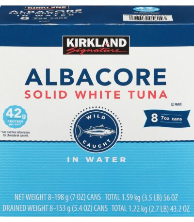 Kirkland Signature Albacore Solid White Tuna in Water