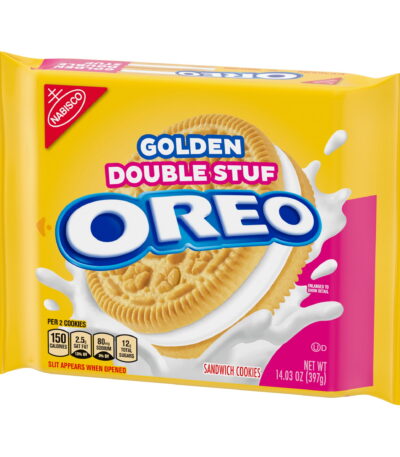 OREO Double Stuf Golden Sandwich Cookies 14.03 oz