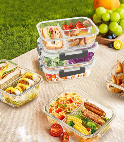 Tahari 2-Pack Containers Glass