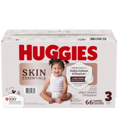 Huggies Skin Essentials Luxury Diapers - Sz 3 (66 ct)