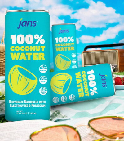 Jan's Coconut Water 12-Pack