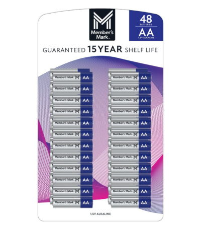 Member's Mark AA Batteries 48-Pack