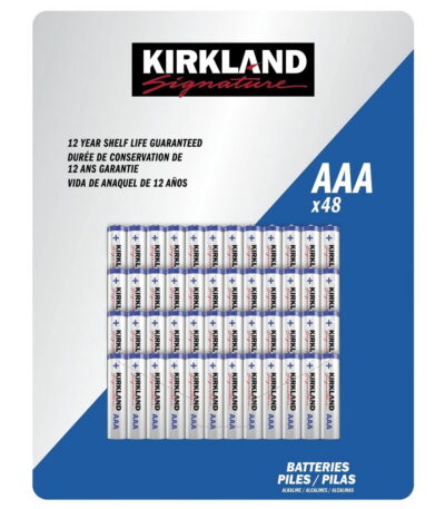 Kirkland Signature Alkaline AA Plus Batteries