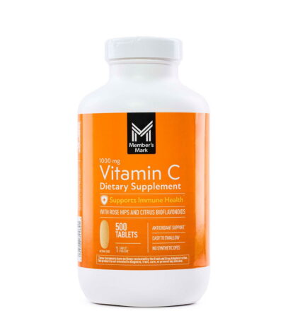 Member's Mark Vitamin C 1000 mg Citrus Bioflavonoids & Rose Hips Tablets 11/2025