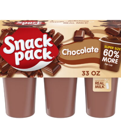 Snack Pack Chocolate 6 Cups