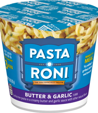 Mac A Roni Pasta with Flavored Sauce Creamy Cheddar 2.04 oz 4 ct Cups