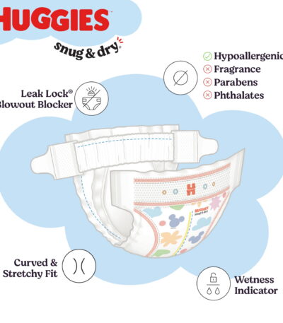 Huggies Snug & Dry Size 2, 234 Diapers