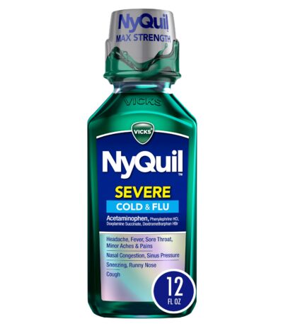 NyQuil Severe Cold & Flu 12 oz