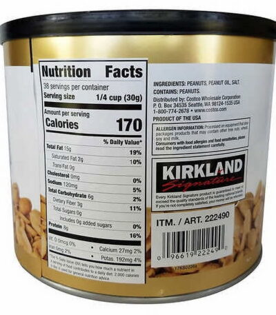Kirkland Peanuts 2.5 lb