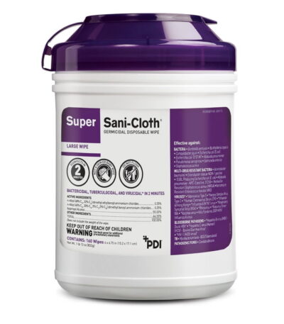 Super sani-cloth 75 wipes