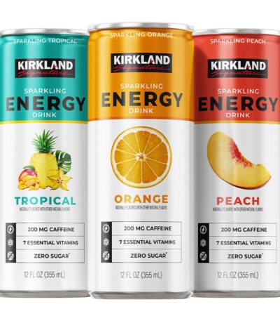 Kirkland Sparkling Energy's 12 fl oz