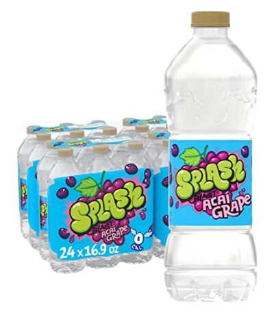 Splash Refresher Acai Grape Flavor Water Beverage 24-Pack