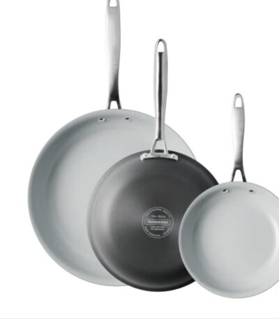 Tramontina Swiss Crystal Ceramic Interior 3-Pack Fry Pan Set