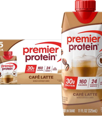 Premier Protein 30g High Protein Shake Latte 15-Pack