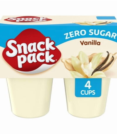 Snack Pack Vanilla Zero Sugar 4-Pack