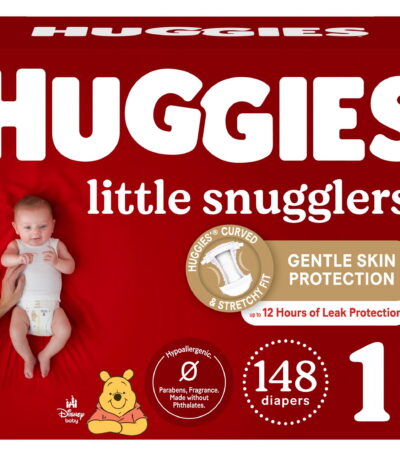 Huggies Little Snugglers Baby Diapers Size 1 148 ct