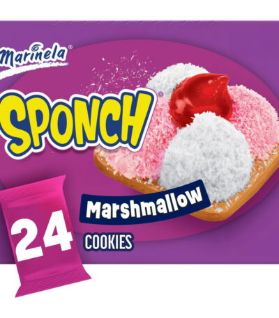 Sponch Marshmallow Cookies 1.59 oz 24-Pack