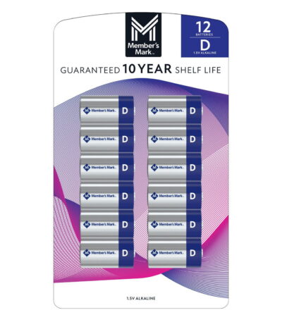 Member's Mark Alkaline D Batteries (12-Pack)