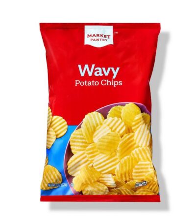 Market Pantry Wavy Potato Chips 8 oz