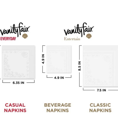 Vanity fair 84 napkins
