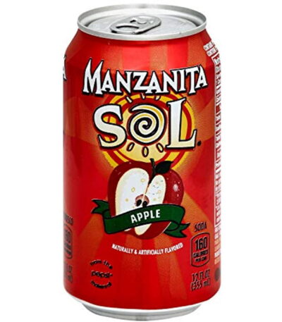 Manzanita Sol Red Apple 12 fl oz