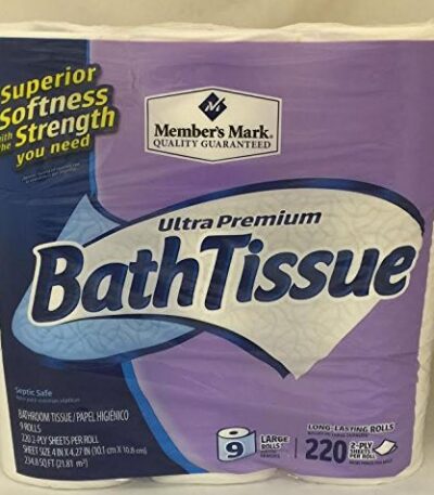 Member's Mark Bath Tissue 9 rolls
