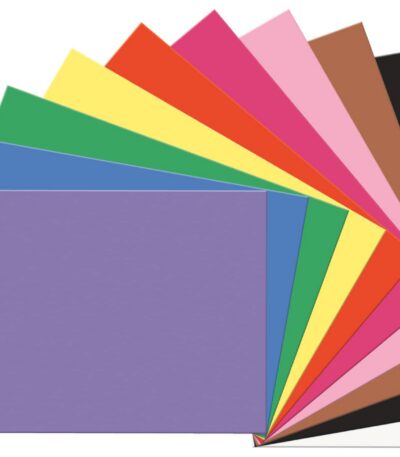 Prang 12 X1 8 in Construction Paper Assorted Colors Sheets