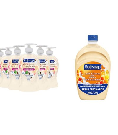 Softsoap Moisturizing Liquid Hand Soap Vanilla and Coconut Milk Scent oz refill
