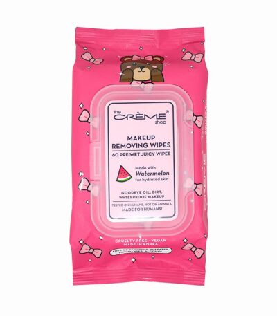 The Creme Shop Makeup Removing Wipes 60-Pack